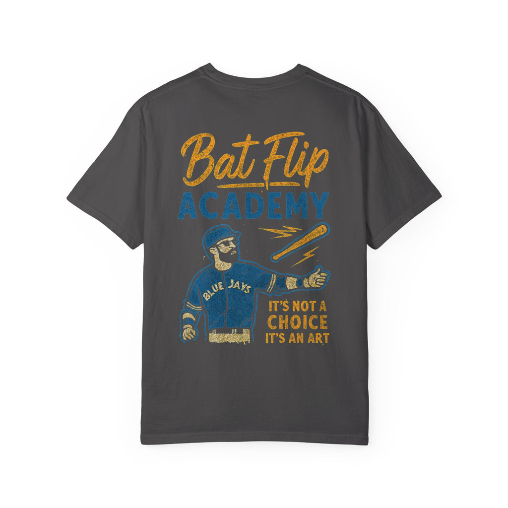 Jose Bautista Bat flip academy - Garment-Dyed T-shirt