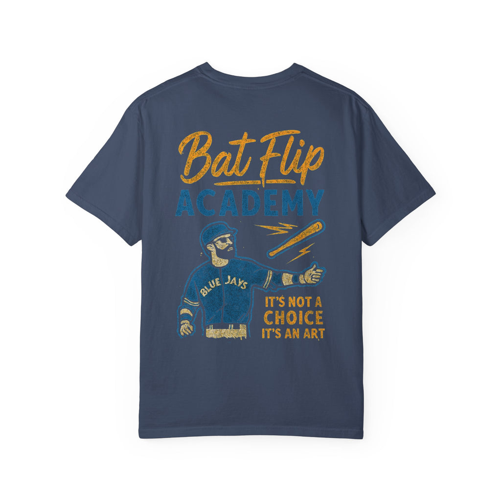 Jose Bautista Bat flip academy - Garment-Dyed T-shirt