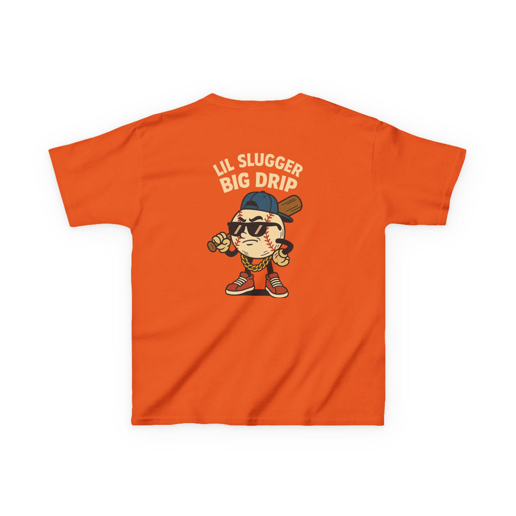 Kids Tee Lil Slugger Big Drip Baseball Shirt