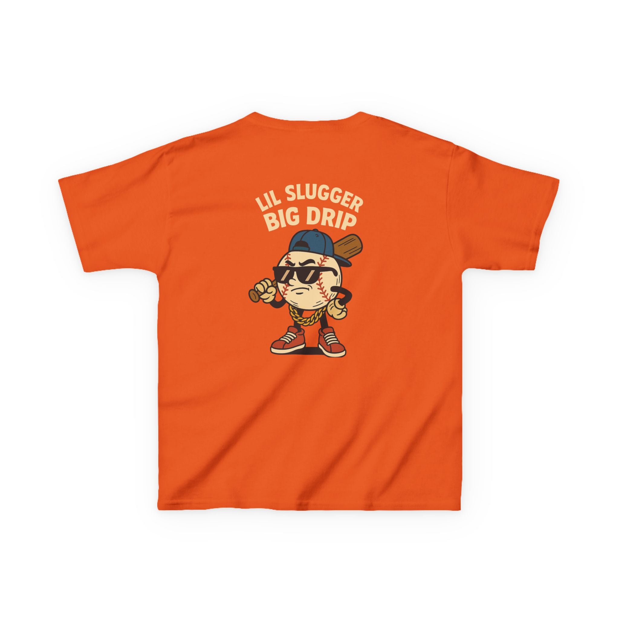 Kids Tee Lil Slugger Big Drip Baseball Shirt