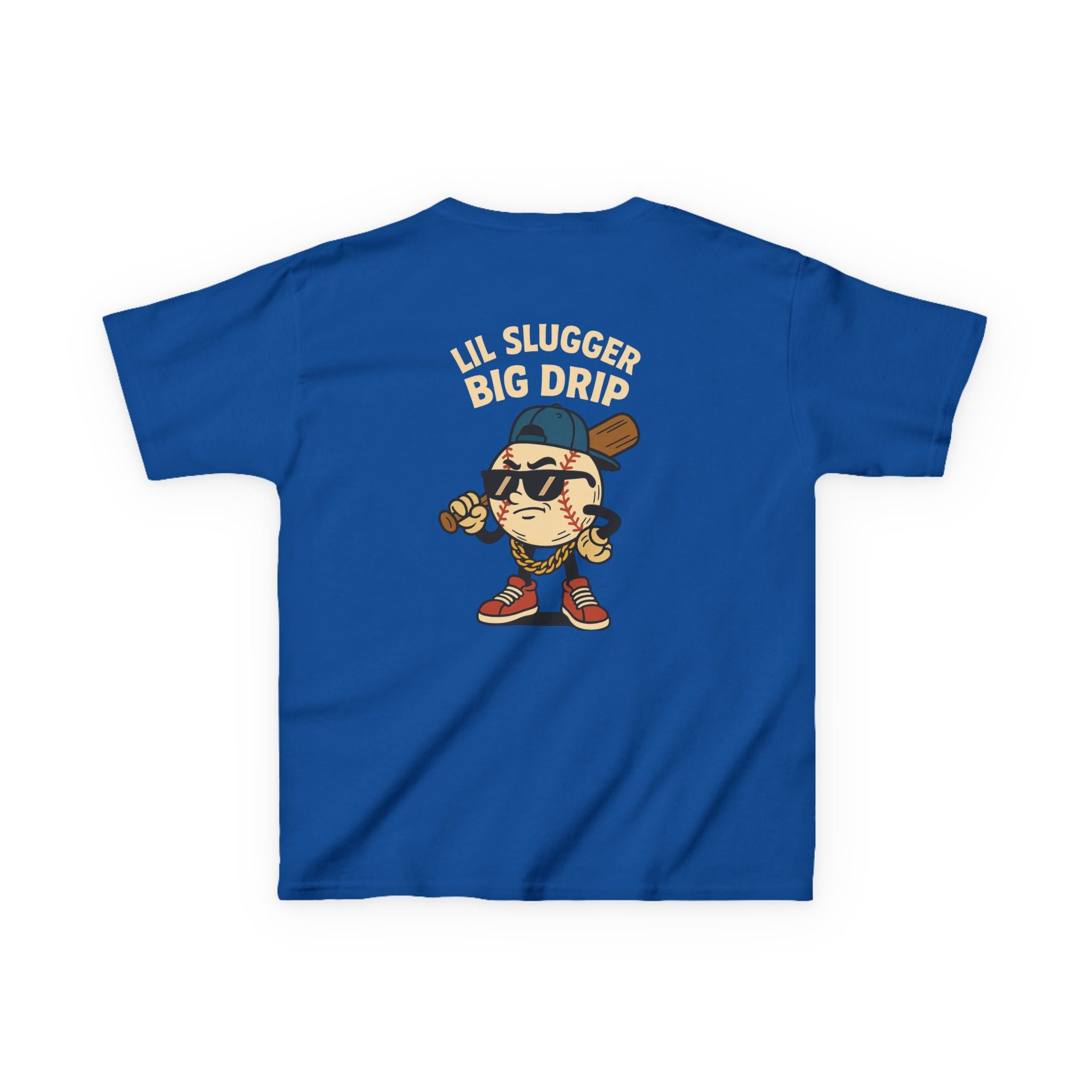 Kids Tee Lil Slugger Big Drip Baseball Shirt